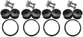 Picture of Torque Solution Billet Bumper Quick Release Kit Combo (Black): Universal