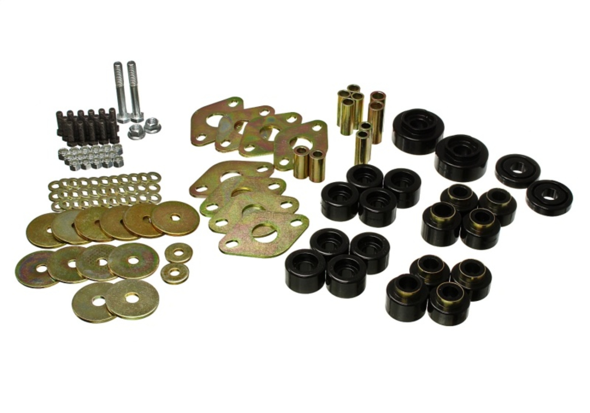 Picture of Energy Suspension 18-20 Jeep Wrangler JL Body Mount Set With Hardware - Black