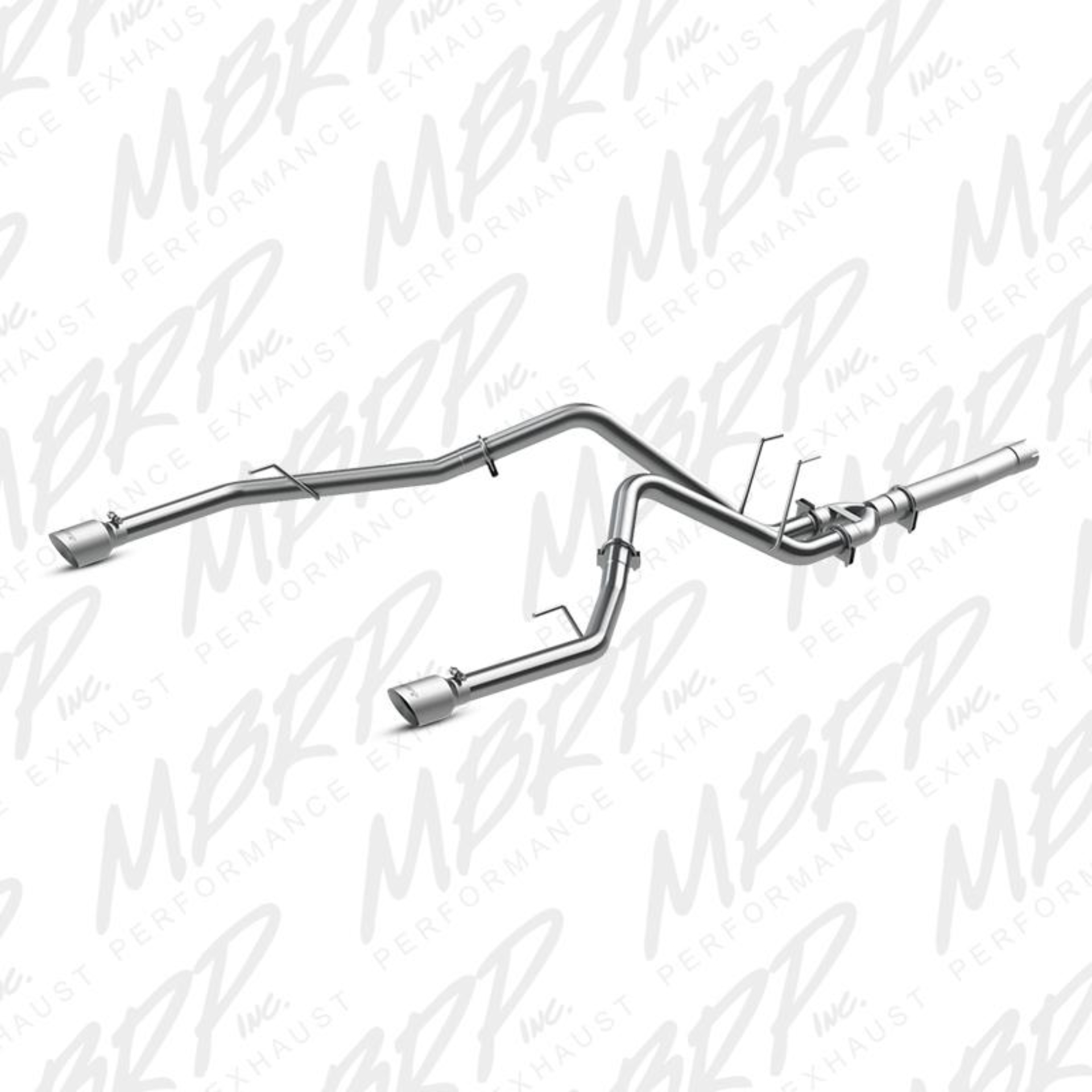 Picture of MBRP 2014 Dodge Ram 1500 3.0L EcoDiesel 2.5in Filter Back Exhaust Dual Split Rear Exit Alum