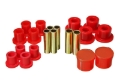 Picture of Energy Suspension 98-11 Ford Ranger 2/4WD Rear Leaf Spring Bushing Set - Red