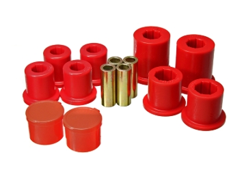 Picture of Energy Suspension 10-20 Toyota 4Runner/Lexus GX460 Front Control Arm Bushing Set - Red