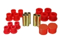Picture of Energy Suspension 98-11 Ford Ranger 2/4WD Rear Leaf Spring Bushing Set - Red