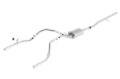 Picture of Borla 14 Silv/Sierra 1500 C/B S-Type Exhaust/2.75in Into Dual 2.25in Out 4in Tip Split Rear Exit