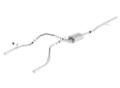 Picture of Borla 14 Silv/Sierra 1500 C/B S-Type Exhaust/2.75in Into Dual 2.25in Out 4in Tip Split Rear Exit
