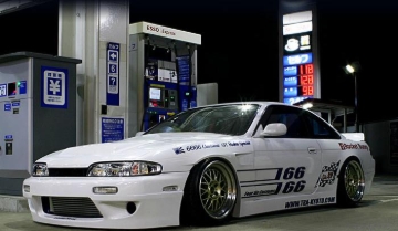 Picture of GReddy 94-96 Nissan 240SX S14 Rocket Bunny Front Wide Fenders Ver. 1