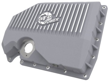 Picture of aFe 05-19 VW 1.8L/2.0L w/ Oil Sensor Engine Oil Pan Raw POWER Street Series w/ Machined Fins