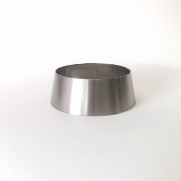 Picture of Ticon Industries 1-3/16in OAL 3.0in to 3.5in Titanium Transition Reducer Cone