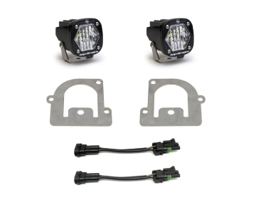 Picture of Baja Designs 21+ Ford Bronco Sport S1 WC LED Fog Pocket Light Kit - Clear