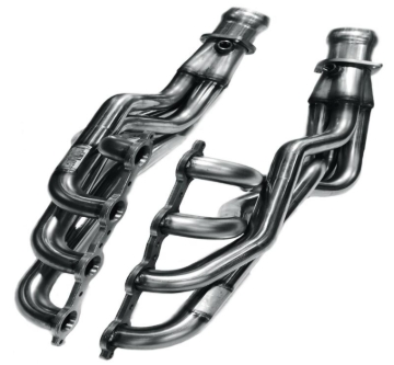 Picture of Kooks 09-14 Cadillac CTS-V LSA 6.2L 1-7/8in x 3in SS Longtube Headers and Green Catted SS X-Pipe