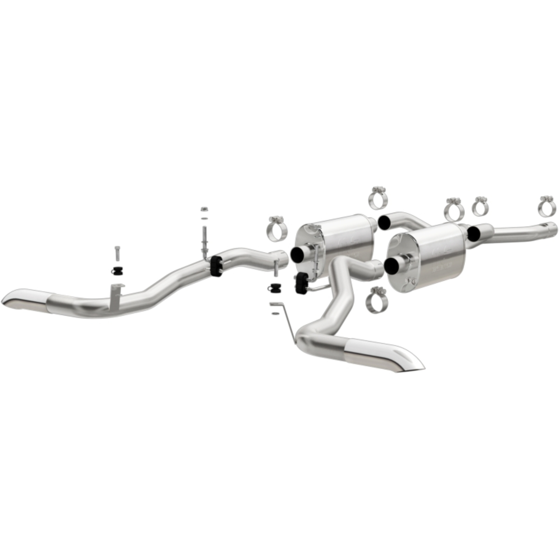 Picture of Street Series Stainless Crossmember-Back System 15344
