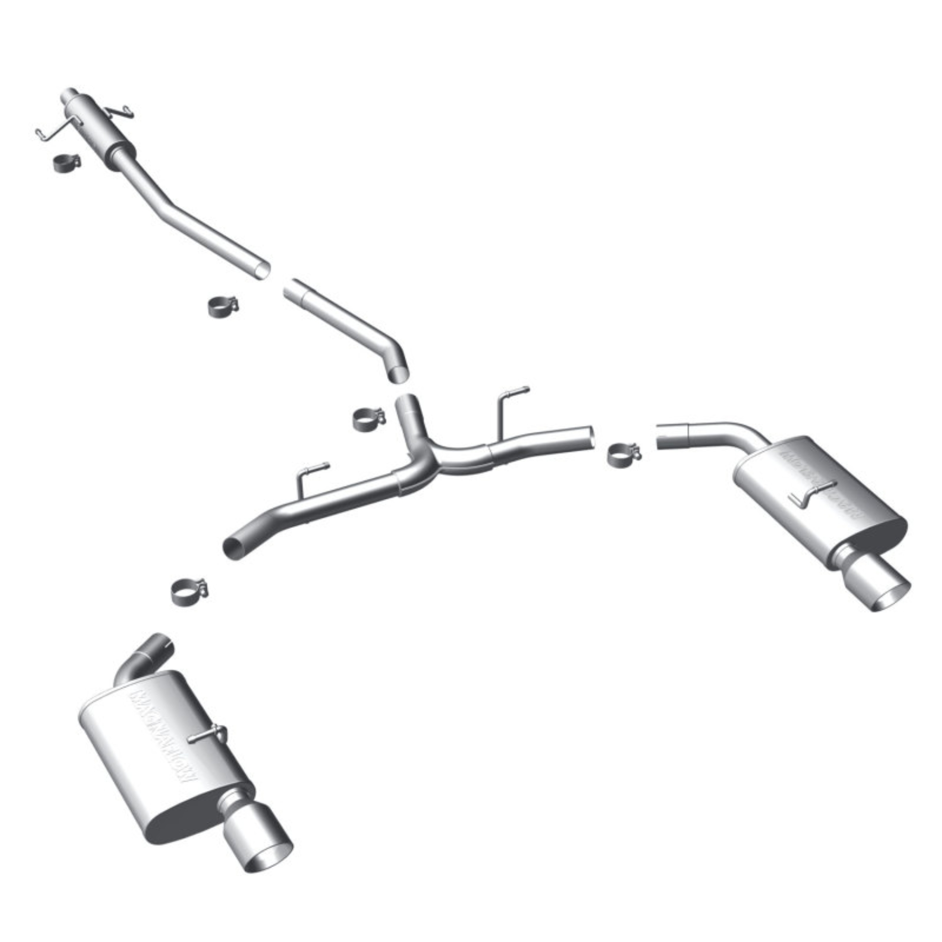 Picture of Street Series Stainless Cat-Back System 15552