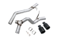 Picture of AWE Tuning 2020+ Jeep Gladiator 3.6L Trail-to-Tread (Dual Exhaust) Conversion Kit w/Diamond Blk Tips