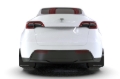 Picture of Rally Armor 20-26 Tesla Model Y, Juniper Y Black UR Mud Flap w/White Logo