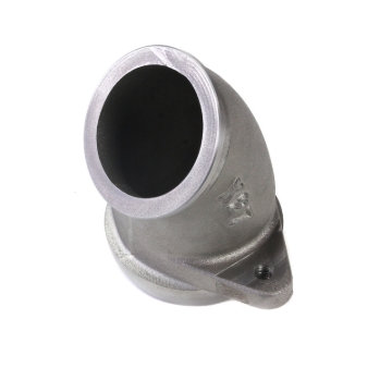 Picture of Industrial Injection K27 Exhaust Outlet Elbow 92-02 Cummins HY35 w/ V-Banded 5 bolt Flange