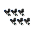Picture of Injector Dynamics 1340cc Injector 34mm Length No Adaptor Top 14mm Up O-Ring / 14mm Low O-Ring Qty 6
