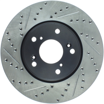 Picture of Sport Drilled & Slotted Brake Rotor; Front Right
