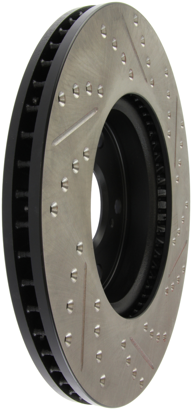 Picture of Sport Drilled & Slotted Brake Rotor; Front Right
