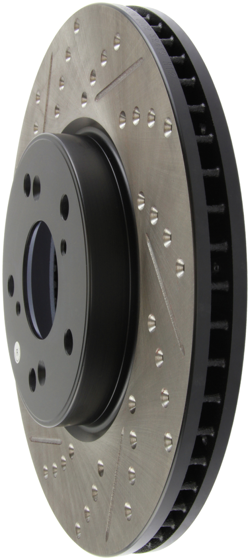 Picture of Sport Drilled & Slotted Brake Rotor; Front Right