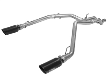 Picture of aFe MACHForce XP DPF-Back Exhaust 3in SS w/ 5in Black Tips 2014 Dodge Ram 1500 V6 3.0L EcoDiesel