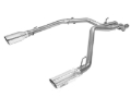 Picture of aFe MACHForce XP DPF-Back Exhaust 3in SS w/ 5in Polished Tips 2014 Dodge Ram 1500 V6 3.0L EcoDiesel