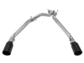 Picture of aFe MACHForce XP DPF-Back Exhaust 3in SS w/ 5in Black Tips 2014 Dodge Ram 1500 V6 3.0L EcoDiesel