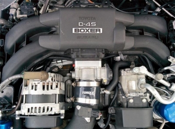 Picture of Torque Solution Throttle Body Spacer 2013+ Subaru BRZ/Scion FR-S - Silver