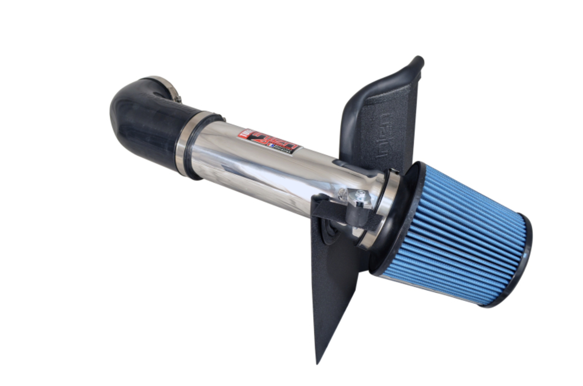 Picture of Injen 11-19 Dodge Challenger Hemi 5.7L V8 Polished Power-Flow Air Intake System with Heat Shield