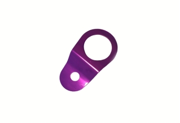 Picture of Torque Solution Radiator Mount (Purple) : Mitsubishi Evolution 7/8/9