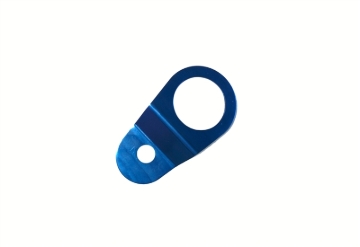 Picture of Torque Solution Radiator Mount (Blue) : Mitsubishi Evolution 7/8/9