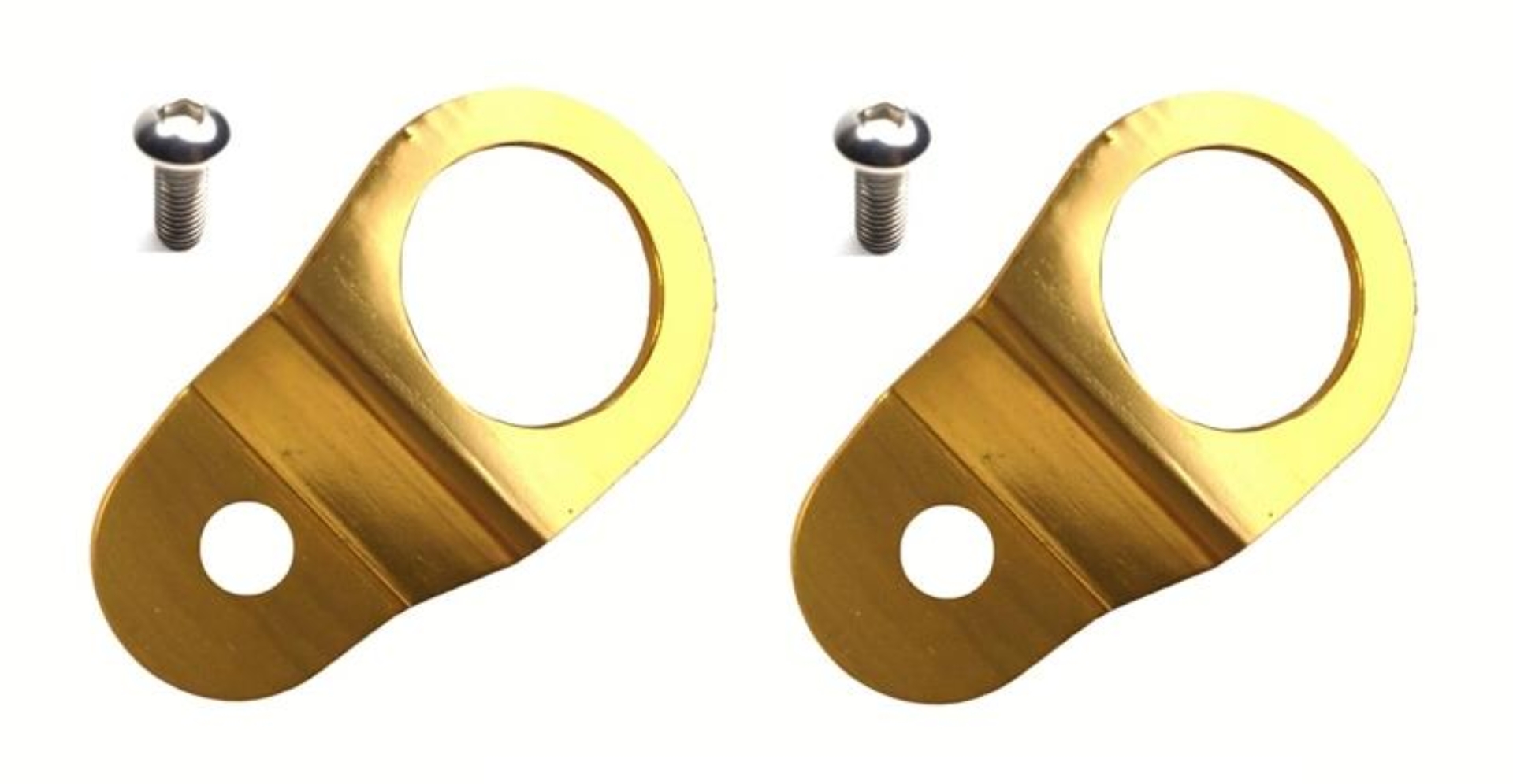 Picture of Torque Solution Radiator Mount Combo (Gold) : Mitsubishi Evolution 7/8/9