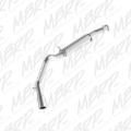Picture of MBRP 04-07 Ford 6.0L E-250/350 Van 4in Cat Back Single Side Exit Alum Exhaust