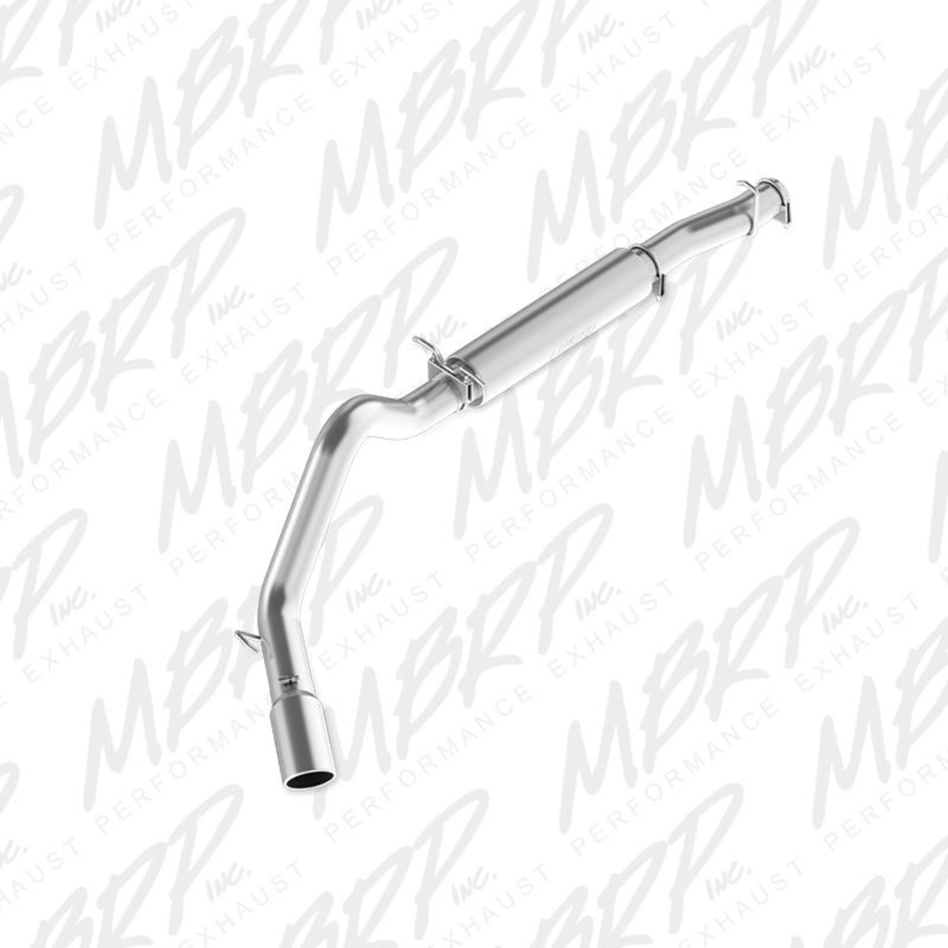 Picture of MBRP 04-07 Ford 6.0L E-250/350 Van 4in Cat Back Single Side Exit Alum Exhaust