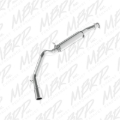 Picture of MBRP 04-07 Ford 6.0L E-250/350 Van 4in Cat Back Single Side Exit Alum Exhaust