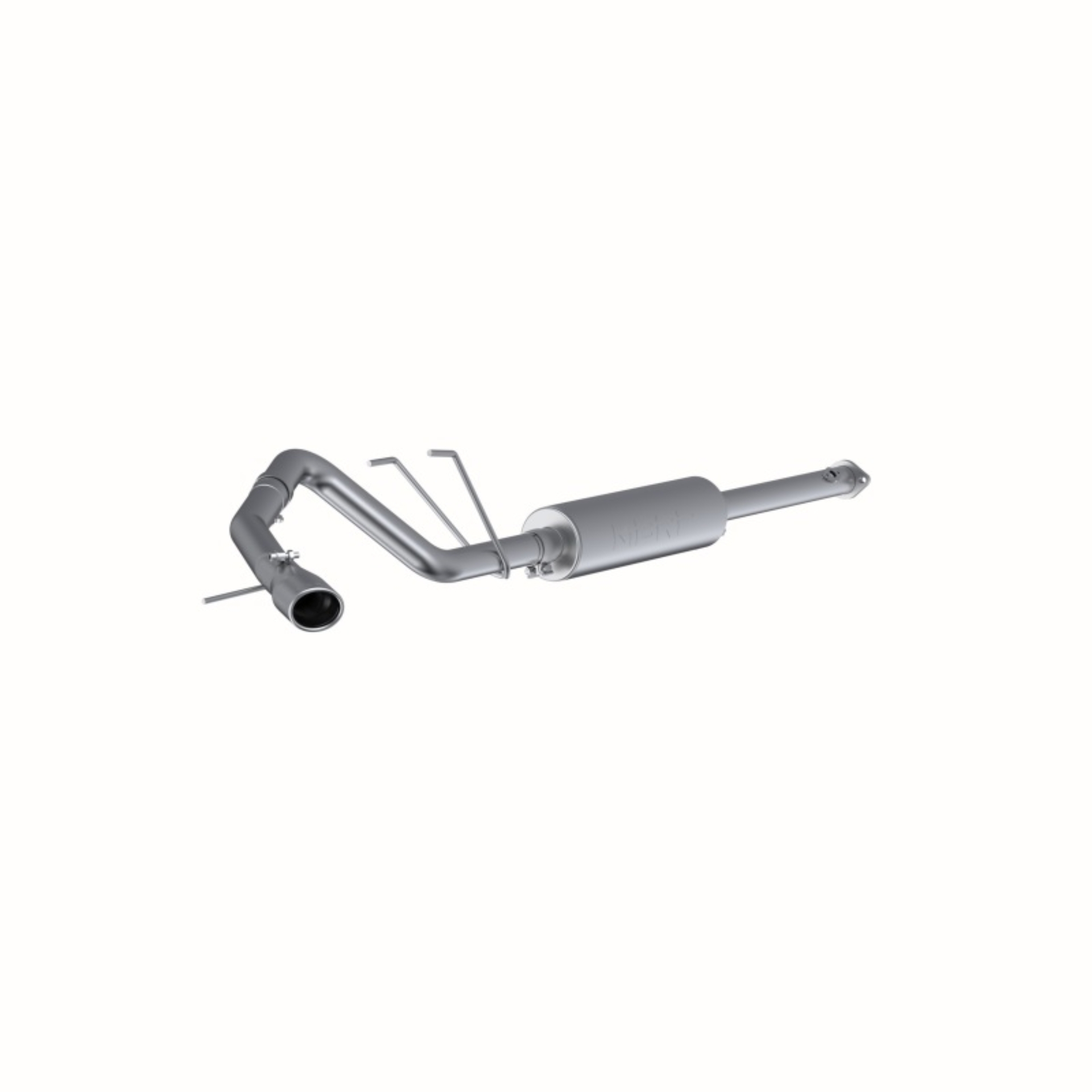 Picture of MBRP 01-05 Toyota Tacoma 2.7/3.4L (4x4 Only) 2.5in Cat Back Single Side Exit Alum Exhaust System