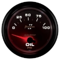Picture of Autometer Phantom II 2 5/8in 0-100 PSI Short Sweep Electronic Oil Pressure Gauge