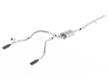 Picture of Borla 14 Silv/Sierra 1500 C/B Touring Exh/2.75in in Muffler 2.25inout 4inTIp SS Rear Exit-Blk Chrome