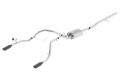 Picture of Borla 14 Silv/Sierra 1500 C/B Touring Exh/2.75in in Muffler 2.25inout 4inTIp SS Rear Exit-Blk Chrome