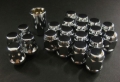 Picture of Project Kics 16 LUGS + 4 LOCKS Chrome Bullock And Nut Set - 12X1.50
