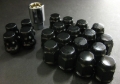 Picture of Project Kics 16 LUGS + 4 LOCKS Black Bullock And Nut Set - 12X1.50