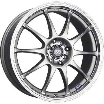 Picture of Enkei J10 18x7.5 4x100/108 42mm Offset 72.62mm Bore Dia Silver w/ Machined Lip Wheel