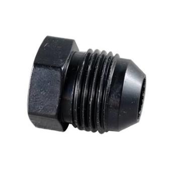 Picture of Fragola -8AN Aluminum Flare Plug - Black