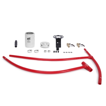 Picture of Mishimoto 03-07 Ford 6.0L Powerstroke Coolant Filtration Kit - Red