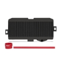 Picture of Mishimoto Subaru 08-15 WRX STi Top-Mount Intercooler Kit - Powder Coated Black & Red Hoses
