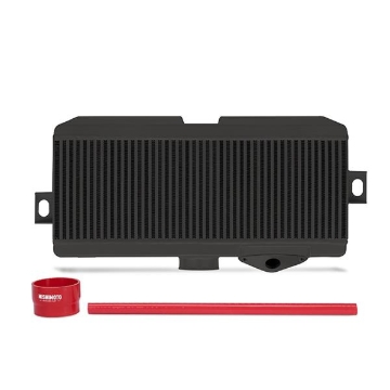 Picture of Mishimoto Subaru 08-15 WRX STi Top-Mount Intercooler Kit - Powder Coated Black & Red Hoses