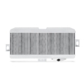 Picture of Mishimoto Subaru 08-15 WRX STi Top-Mount Intercooler Kit - Powder Coated Silver & Red Hoses