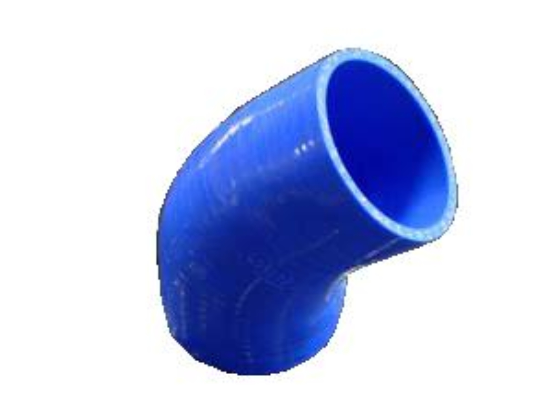 Picture of Turbo XS Silicone 45 Degree Elbow 76mm/3inch in Blue