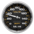 Picture of Autometer Carbon Fiber Series 5-inch 160 MPH Elec. Programmable Speedometer