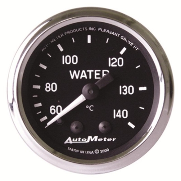 Picture of Autometer Cobra 2-1/16 inch 60-140 Deg Celsius Mechanical Water Temperature Gauge