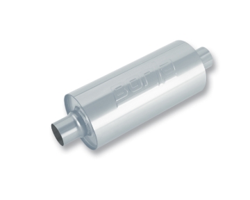 Picture of Borla 3.5in Tubing x 6.25in Diameter x 24in Length Multi-Core Center/Center Round Racing Muffler