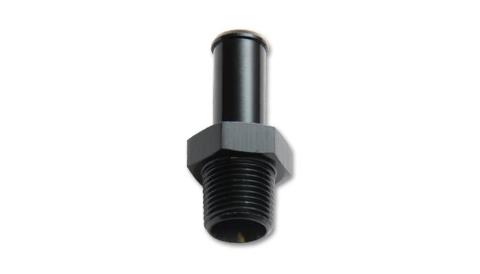 Picture of Vibrant 1/8in NPT to 1/4in Barb Straight Fitting - Aluminum